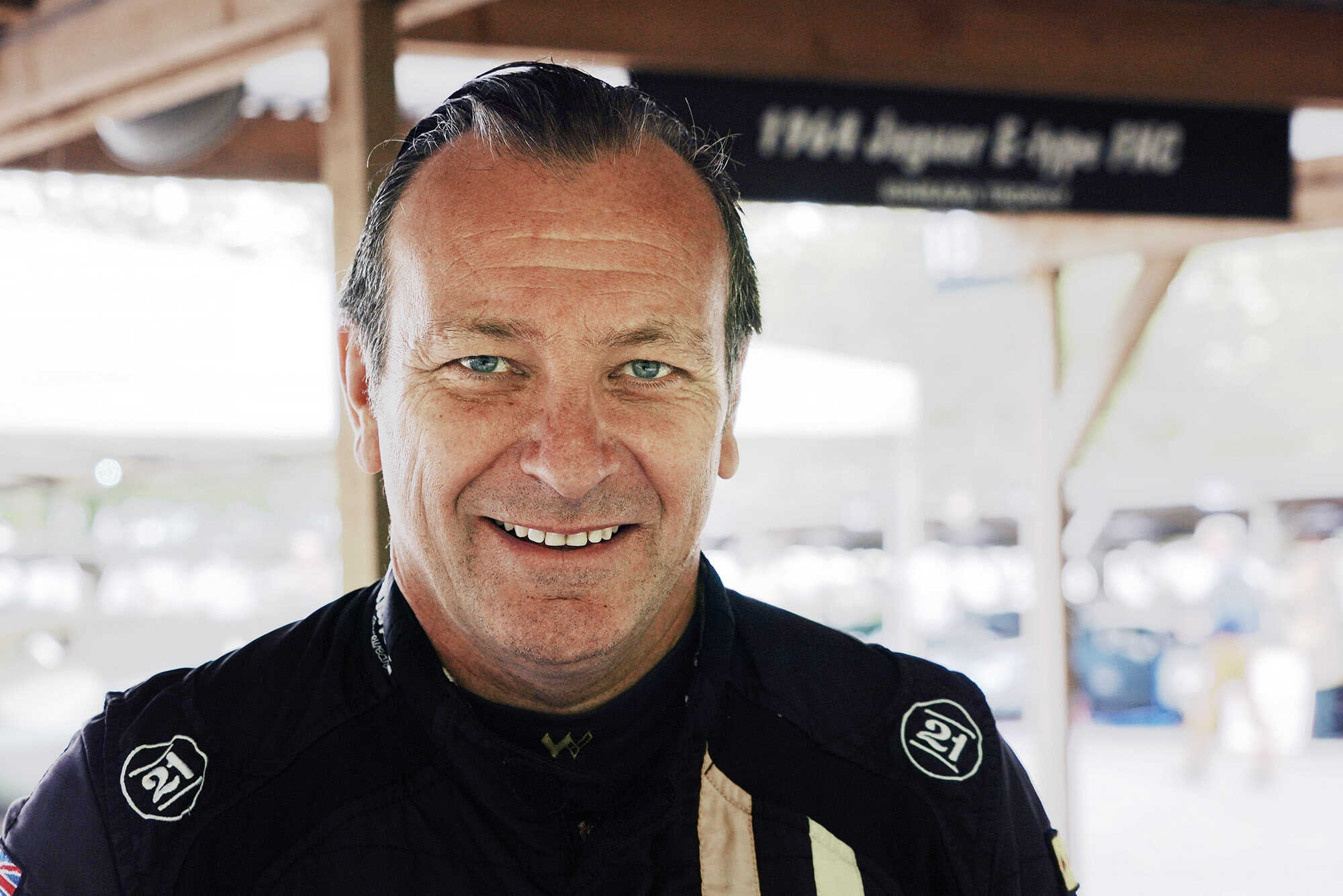 Calum Lockie racing driver and coach portrait