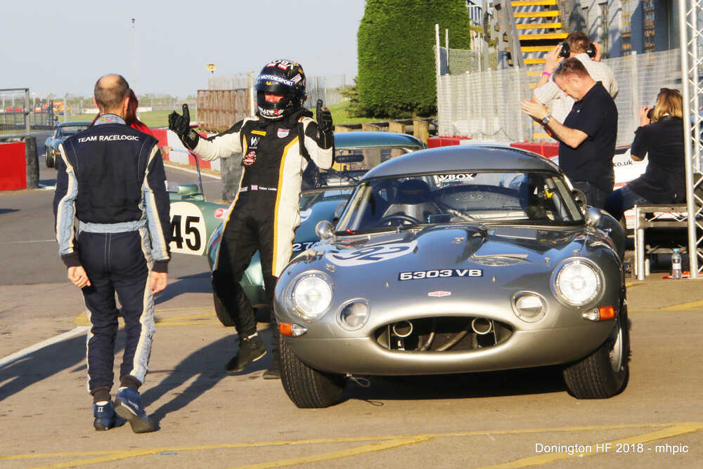 Goldtrack Donington Historic Festival classic challenge race car