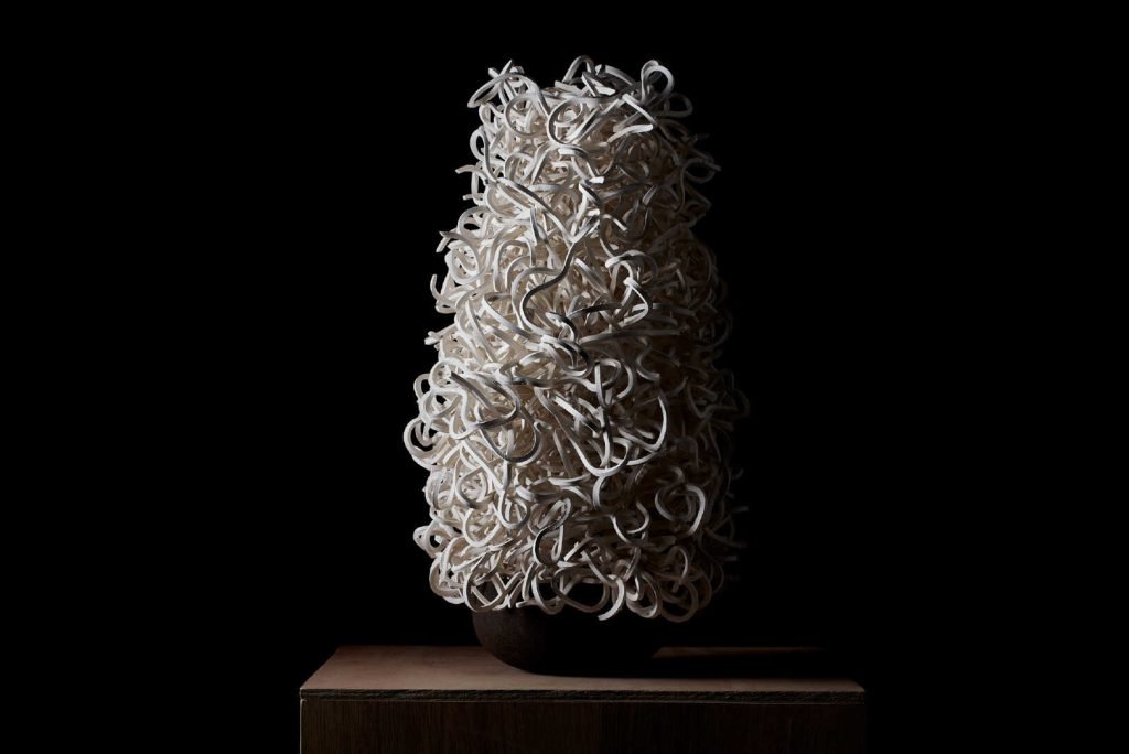 Alison J Clark Ceramics website homepage supported by NF Digital